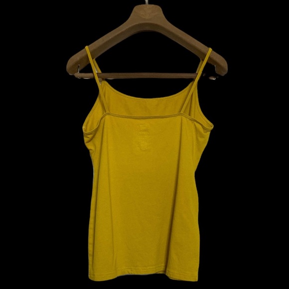 XL•GEORGE•NWT•MUSTARD YELLOW /OLIVE TONE FITTED BASIC CAMI• - Picture 4 of 4